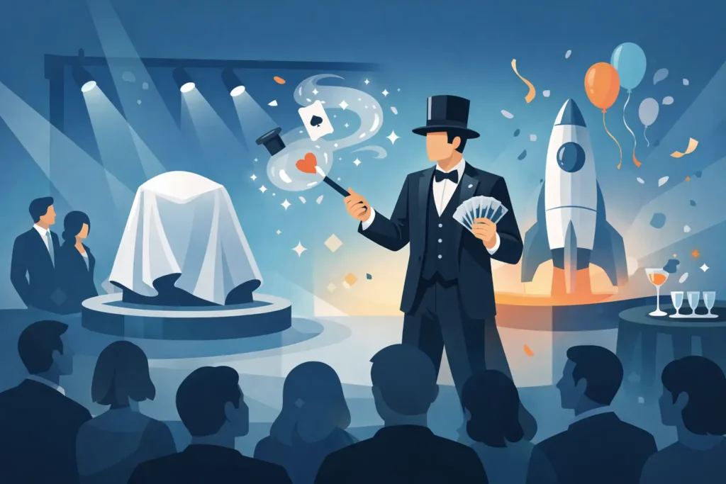 Why Hire a Magician for a Product Launch Event?