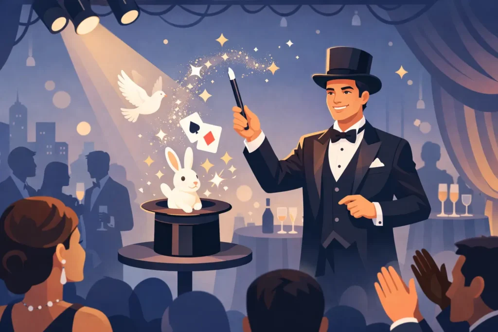 Celebrity Magician Hire for Standout Events