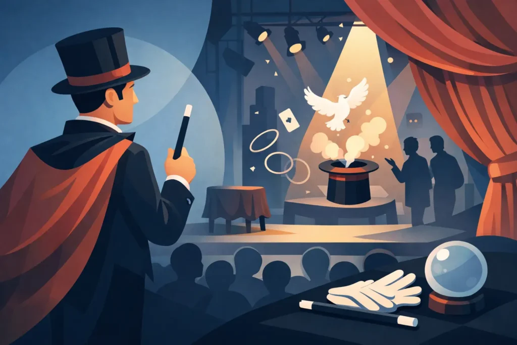 Choosing a Magician for Theatre Production