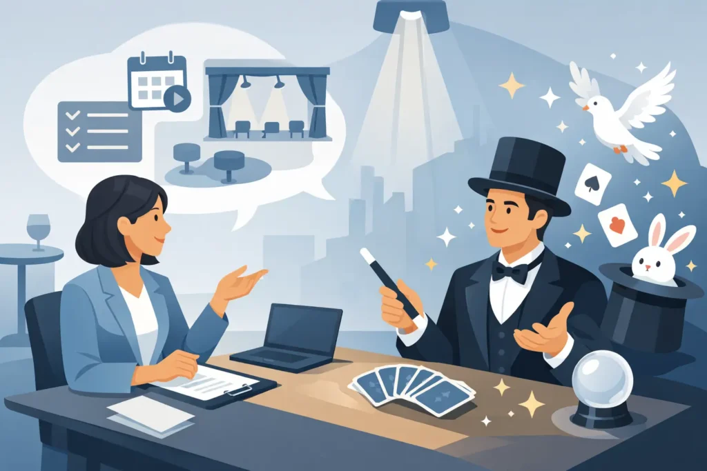 How to Brief a Magician for a Premium Event