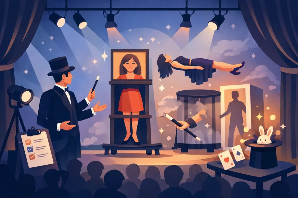 A Practical Guide to Booking Theatre Illusions