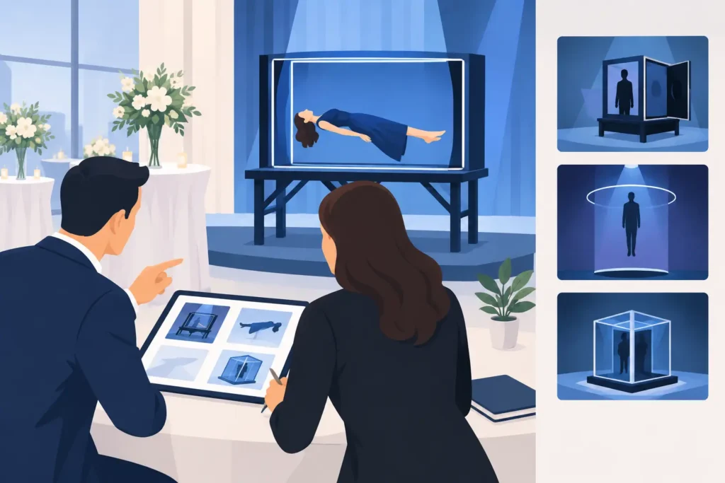 How to Commission Bespoke Illusions for Events