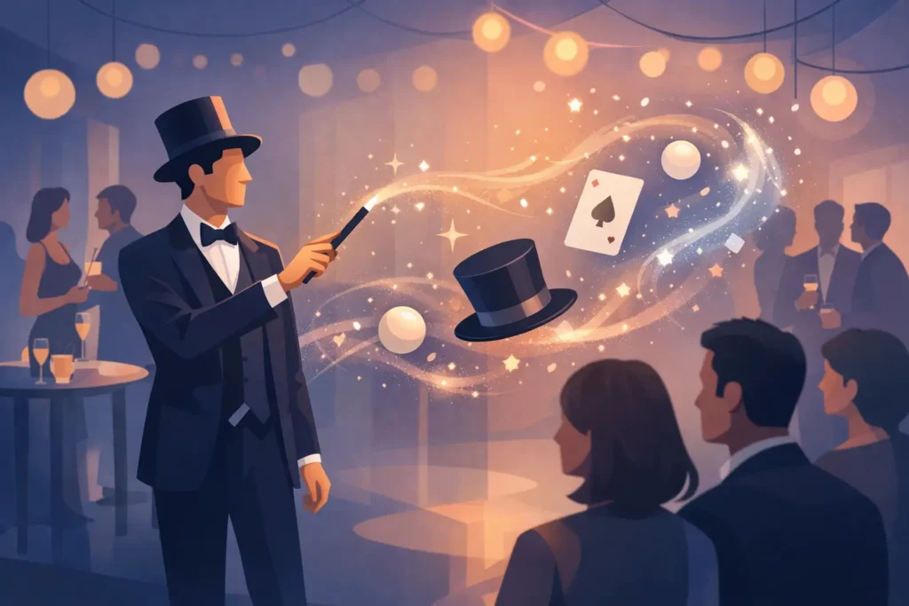 How to Plan Roaming Magic That Fills a Room