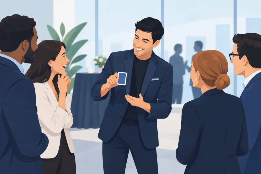 A Corporate Magic Example Guests Talk About