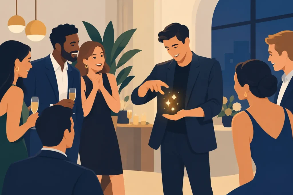 Private Party Magic That Changes the Room